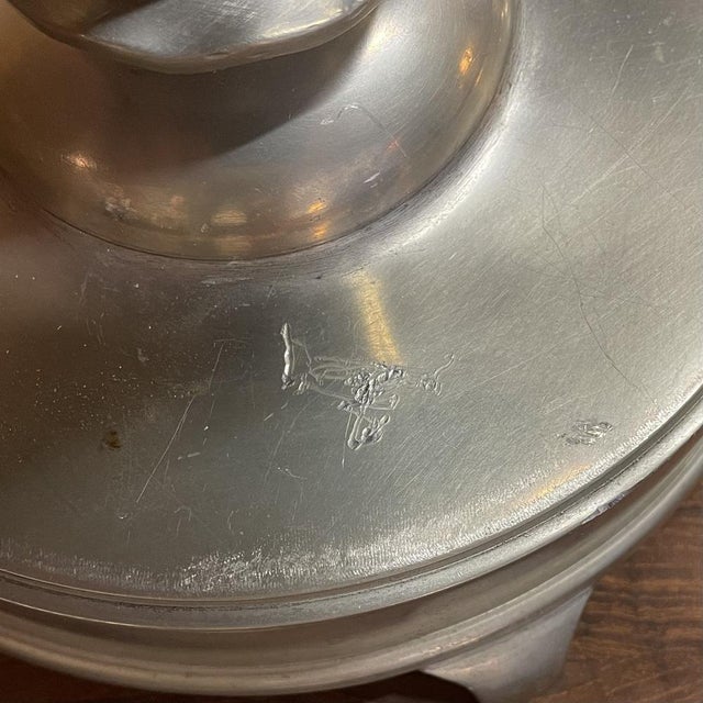 Candelabras by Just Andersen for GAB Guldsmedsaktiebolaget, Denmark / Sweden, 1931, Set of 2 For Sale - Image 10 of 11