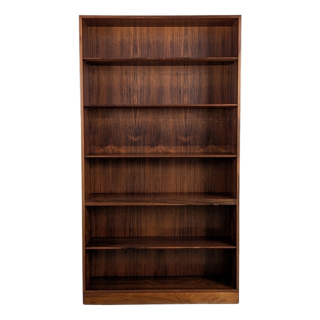Rosewood Bookcase by Børge Mogensen for Søborg Møbelfabrik For Sale