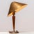 Brass and Elm Table Lamp in the style of Harald Elof Notini for Böhlmarks, 1940s For Sale - Image 4 of 11