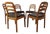 Danish Teak and Leather Chairs from Dyrlund, Denmark, 1970s, Set of 6 For Sale