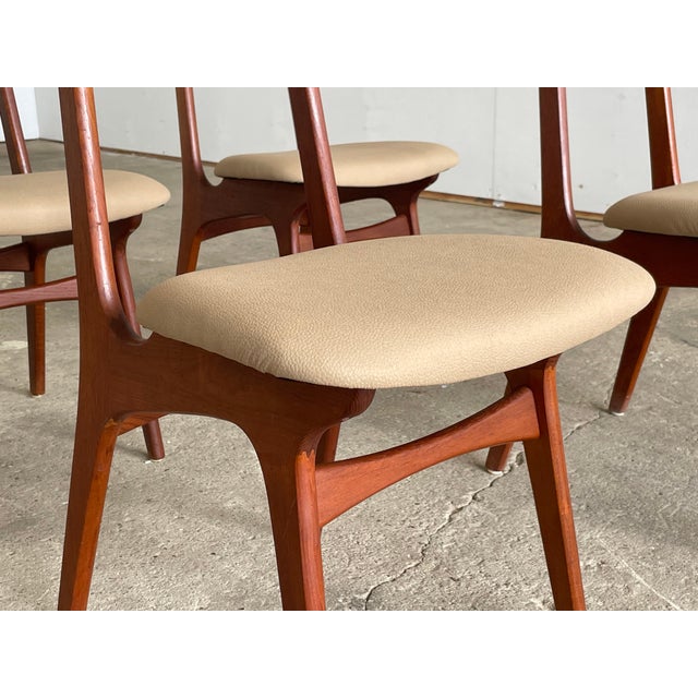 Vintage Danish Teak Dining Chairs from Boltinge Stolefabrik, 1960s, Set of 6 For Sale - Image 6 of 10