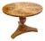 Biedermeier Round Salon Table in Walnut, South Germany, 1830 For Sale