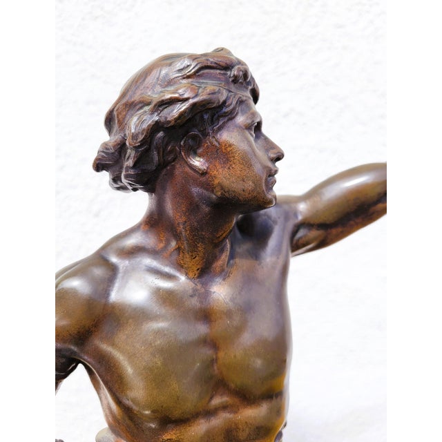 Emile Picault, Victoria, Bronze Sculpture, Late 19th Century For Sale - Image 12 of 18