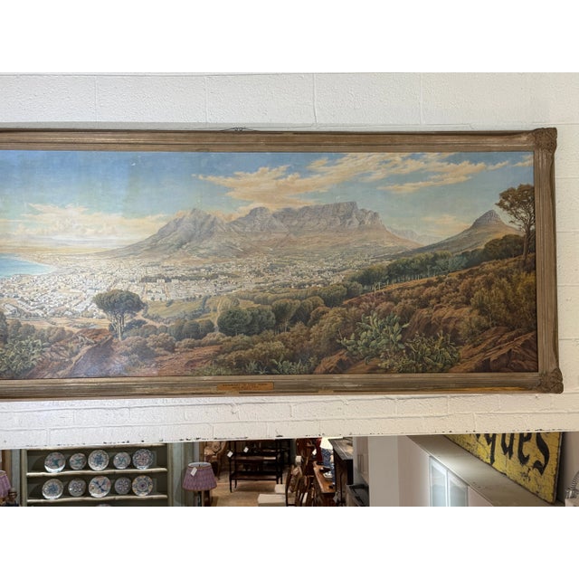 African John Roland Brown, Panorama of Cape Town From Signal Hill, Circa 1910 For Sale - Image 3 of 11