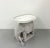 Wood Vintage Woven Rattan Elephant Tray Table For Sale - Image 7 of 8
