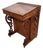Antique English 19th C Victorian Mahogany Slant Top Davenport Desk For Sale