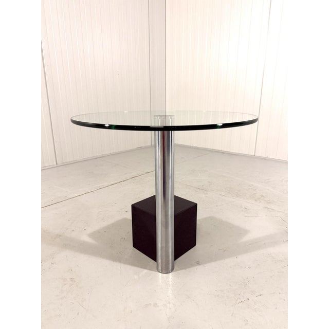 Black Vintage Dutch HK-2 Side Table by Hank Kwint for Metaform, 1980s For Sale - Image 8 of 18
