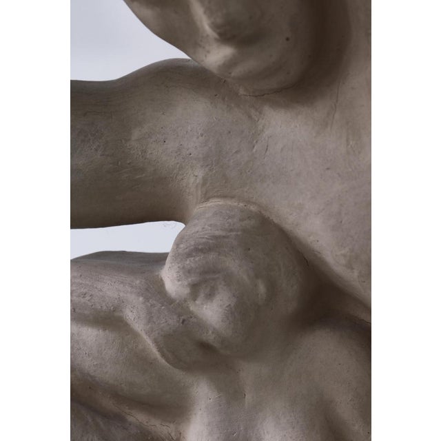 Art Nouveau Zeus & Io Sculpture in Terracotta by Kai Nielsen for Kähler, Denmark, 1922 For Sale - Image 11 of 18