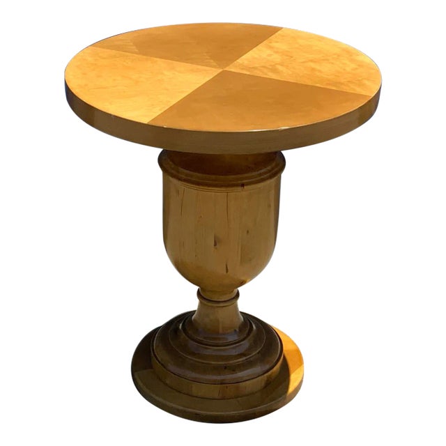 Modern Mid Century Style End Table For Sale