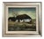 Zlatko Huzjak, Landscape Composition, 1980s, Oil Painting on Glass, Framed For Sale