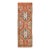 Long Vintage Turkish Oushak Gallery Runner With Geometric Medallions 4'2 X 13'3 For Sale