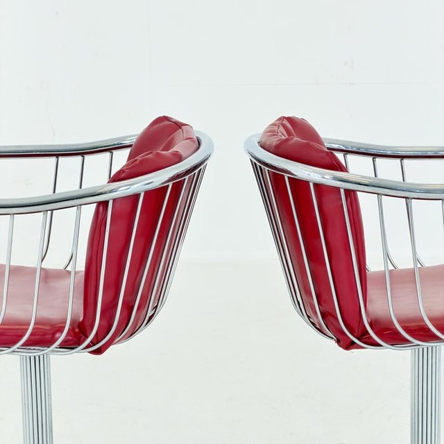 Mid-Century Cantilever Armchair by Gastone Rinaldi for Rima, Italy, 1970s For Sale - Image 12 of 18