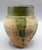 Lovely 19th-Century hand thrown confit pot with single handle from Provence, France. This utilitarian pottery piece was...