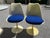 Metal Vintage Tulip Chairs and Dining Table in the Style of Eero Saarinen, 1970s, Set of Acrylic Top For Sale - Image 7 of 17