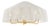 Mitzi Shivonne 34 in. 5 Light Pendant in Aged Brass Finish For Sale