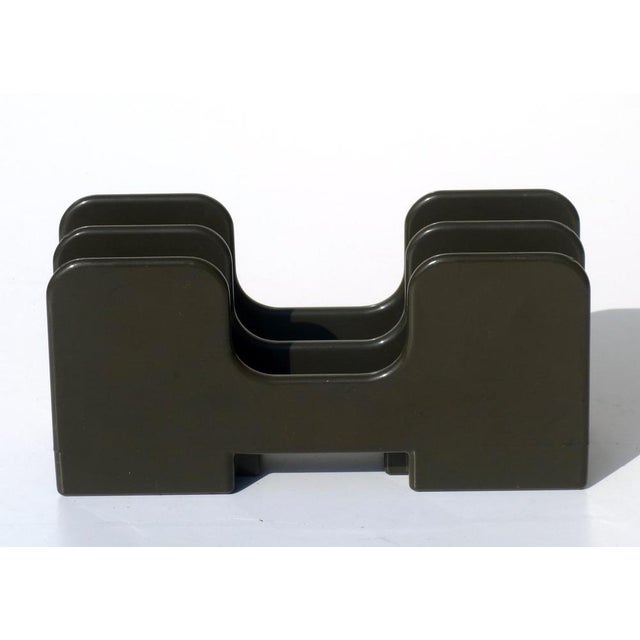 ABS desk accessory. Designer Ettore Sottsass Producer Olivetti Synthesis 1972 Excellent condition This piece has an...