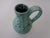 Ceramic Turquoise Studio Ceramic Vase by Kerstin and Ralf Unterstab for Kunsttöpferei Unterstab, East Germany, 1960s For Sale - Image 7 of 18