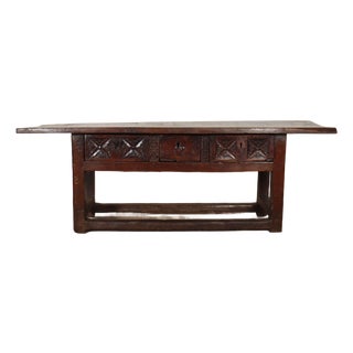 Antique Spanish Side Table For Sale