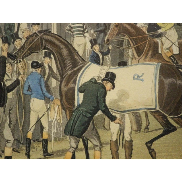 "Epsom: The Race Over" Aquatint For Sale - Image 4 of 9
