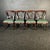Brown Antique Victorian Mahogany Dining Chairs, 1880, Set of 4 For Sale - Image 8 of 8