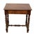 Charming 19th-century French petite bureau plat desk, crafted from rich walnut and the refined elegance of classic French...