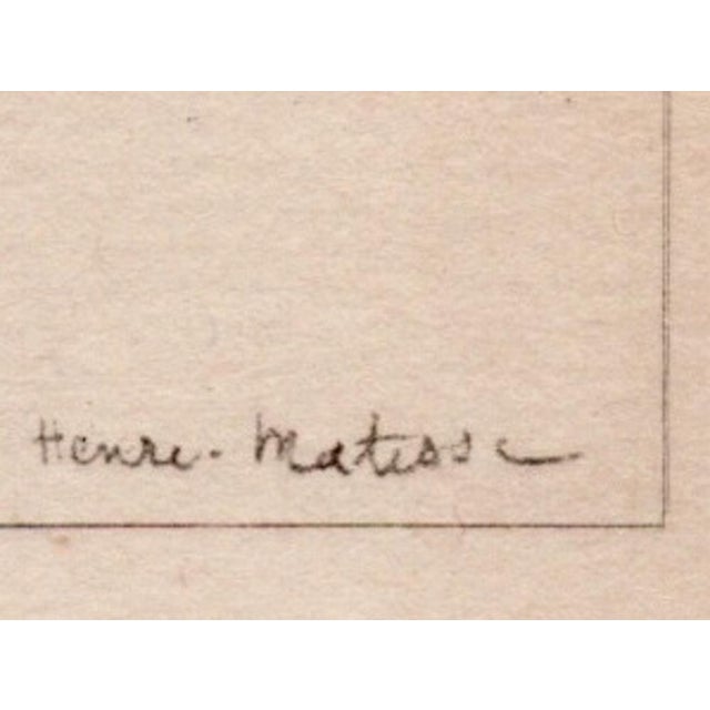 Black Matisse, Sitting Girl, 1920, Lithograph For Sale - Image 8 of 11