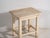 Rustic Antique White Pine Side Table, 1920s For Sale - Image 3 of 9