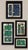 Authentic Vintage Computer Circuit Board Art on Mirror Set of Four / Black Shadowbox Frames For Sale In Milwaukee - Image 6 of 6
