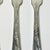Silver 1970s Vintage Traditional Boho Chic Revelation Silverplate Butter Knife - Set of 4 For Sale - Image 8 of 9