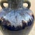 Mid-Century Modern Blue and Green Drip Glaze Pottery Urn Vase/ Vessel For Sale - Image 3 of 11