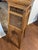 Antique Moorish Pedestal Plant Stand Carved Wood Moucharabieh Lattice Table 40" For Sale - Image 4 of 8