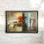20th Century Framed Modern Abstract Oil Painting on Canvas by Kay Hillman For Sale - Image 4 of 7