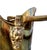 Metal Antique Dutch Brass Umbrella Stand with Delft Blue Ceramic Handles, Netherlands, 1890 For Sale - Image 7 of 18