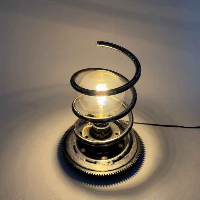 Early 21st Century Molla Sculpture Table Lamp by Simon Saronni, 2010s For Sale - Image 5 of 13