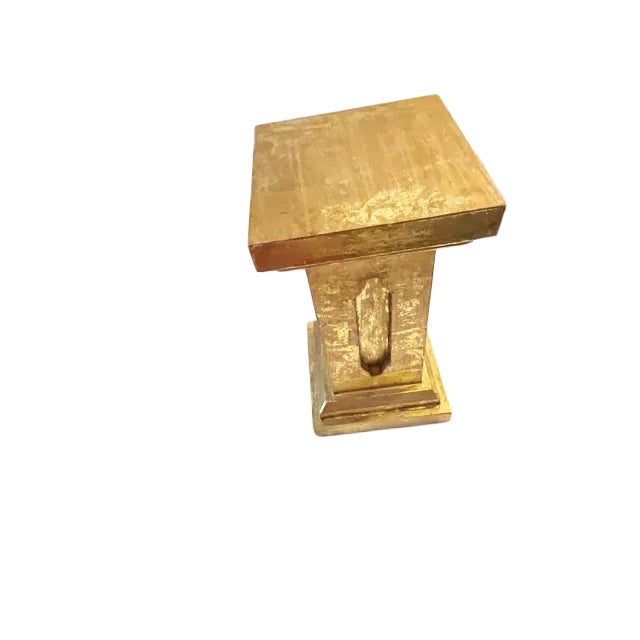 1980s 1980s Gumps Golden Pine Cone Tree & Stand For Sale - Image 5 of 10