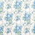 Sample - Schumacher Queenies Floral Chintz Fabric in Porcelain For Sale