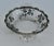 Silver Vintage Art Nouveau Decorative Bowl W/Silver Overlay & Handles For Sale - Image 8 of 12