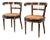 19th Century French Mahogany Salon Chairs, Set of 2 For Sale