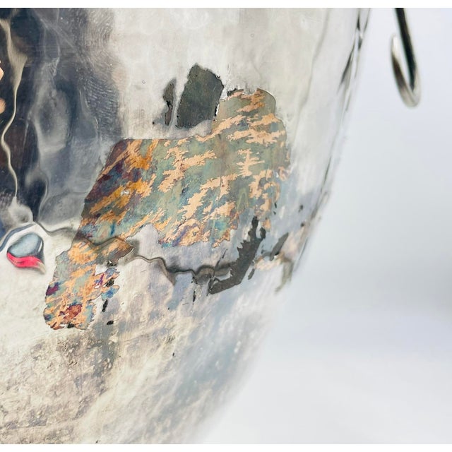 1980s Emilia Castillo, Silver-Plated "Monkey" Punch Bowl, Mexican Modernism For Sale - Image 16 of 18