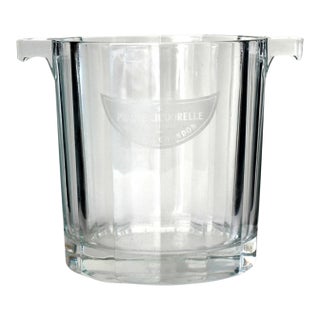 Italian Moet Crystal Ice Bucket For Sale