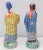 Late 19th Century Pair of Colorful Chinese Porcelain Gentlemen Scholars 19th Century For Sale - Image 5 of 8
