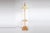 Bauhaus Mid-Century Wooden Floor Lamp attributed to Jan Vanek for Krasna Jizba, Former Czechoslovakia, 1950s For Sale - Image 3 of 11