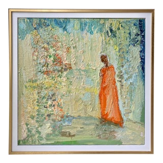 Red Summer Gown by Francesca Owen For Sale