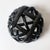 Ceramic 1980s Postmodern Black Ceramic Braided Woven Abstract Centerpiece Bowl For Sale - Image 7 of 7