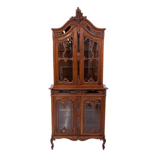 Antique French Showcase, 1880 For Sale