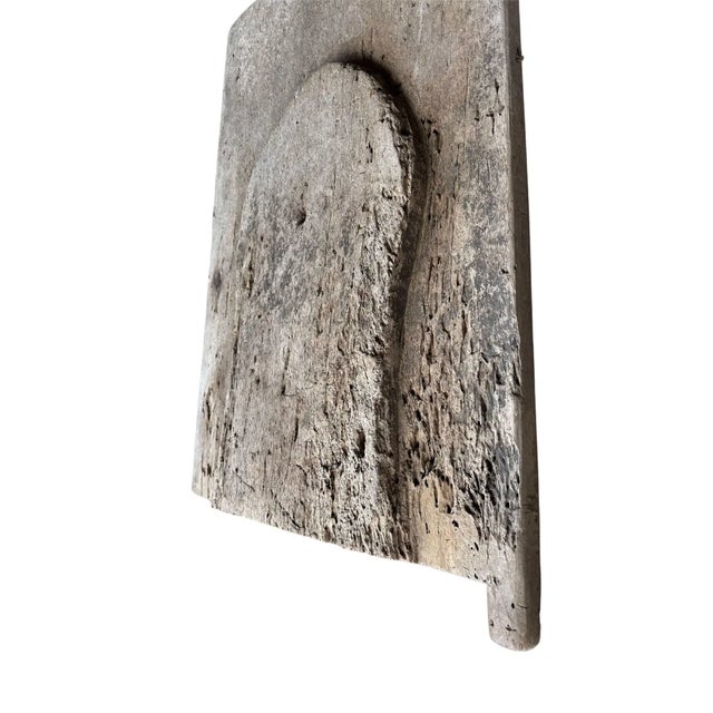 Early 20th Century Batak Carved Wooden Tribal Door, Sumatra, Indonesia For Sale - Image 4 of 7