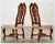 Pair Baroque Carved Walnut Side Chairs For Sale - Image 4 of 5