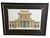 Mid-Century Modern Mid 20th Century Framed Hand Colored Etching of the Pagoda at Kew Gardens, William Chambers For Sale - Image 3 of 5