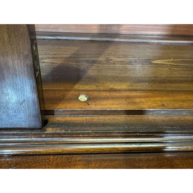 19th Century Victorian Mahogany Writing Desk For Sale - Image 12 of 18