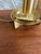 Brass 1970s Small Brass Task Lighting Desk Lamp For Sale - Image 8 of 8